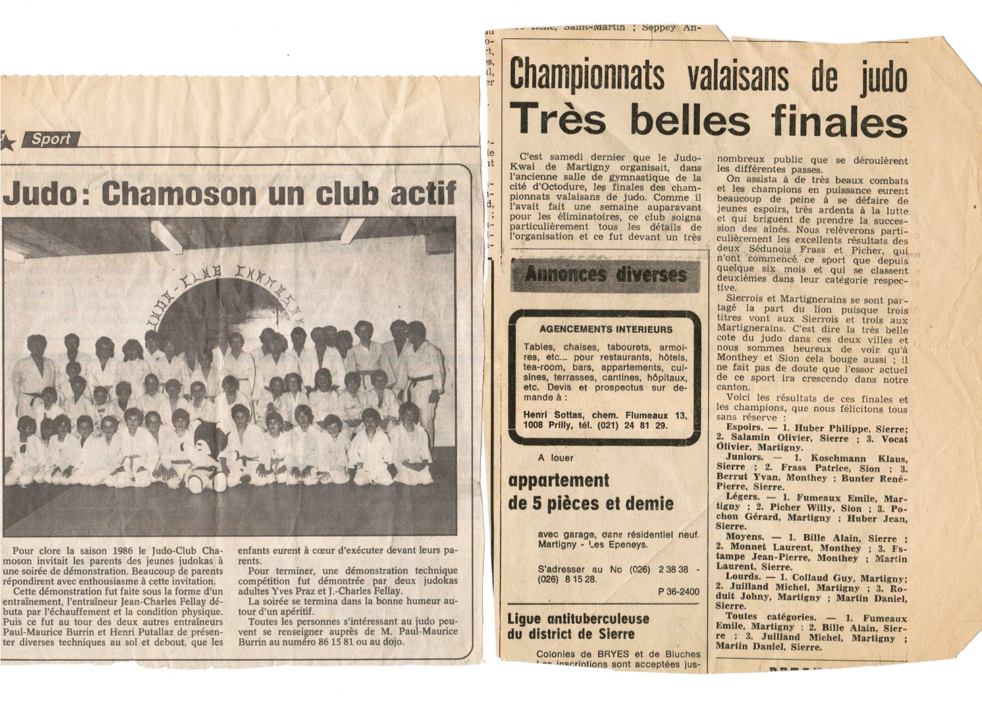 100_Judo_Club_Chamoson-Ouly_Reymond-article_1986_ET_CHAMP_VS