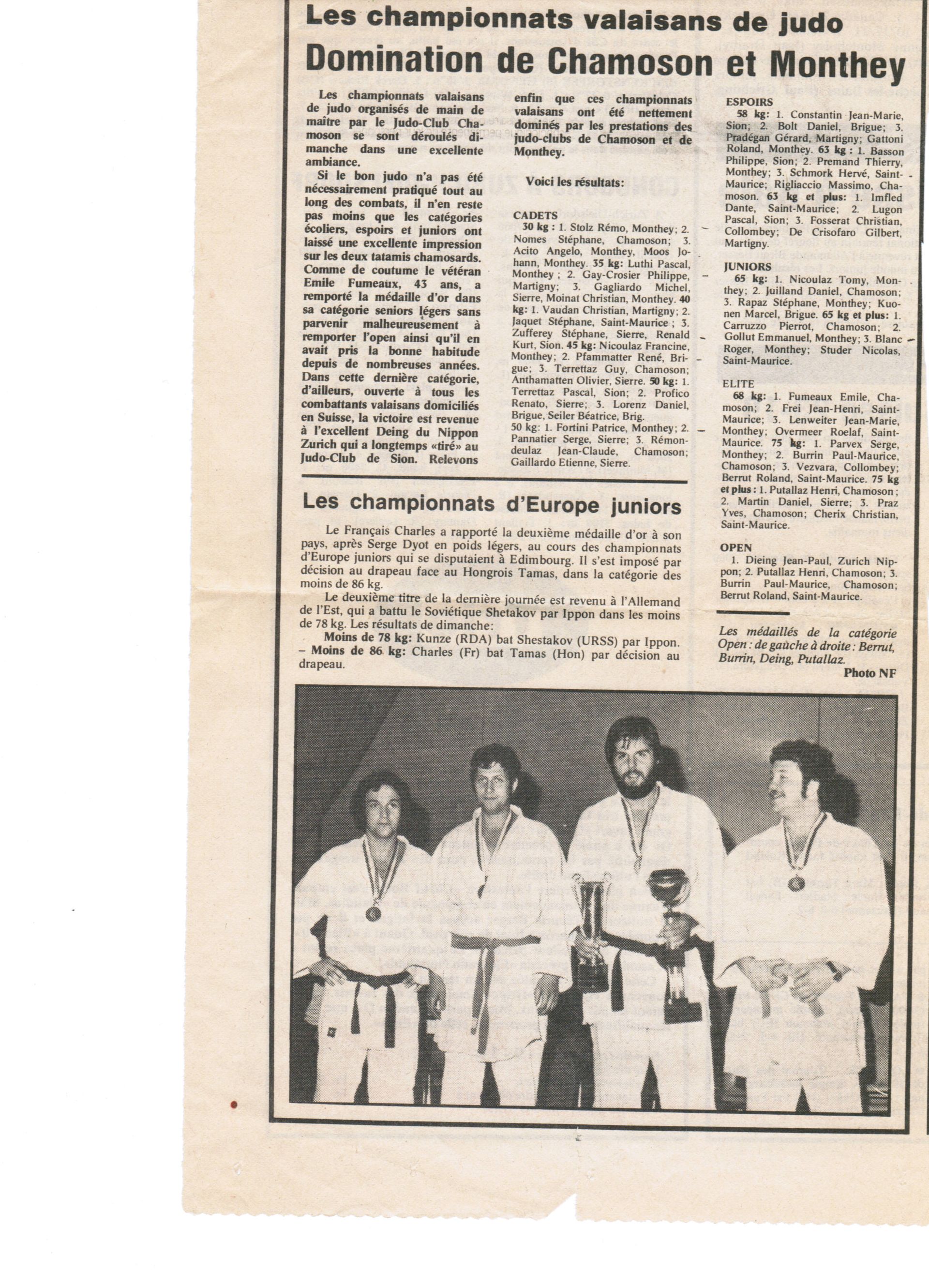 104_Judo_Club_Chamoson-Ouly_Reymond-article_1979_CHAMP_VS_